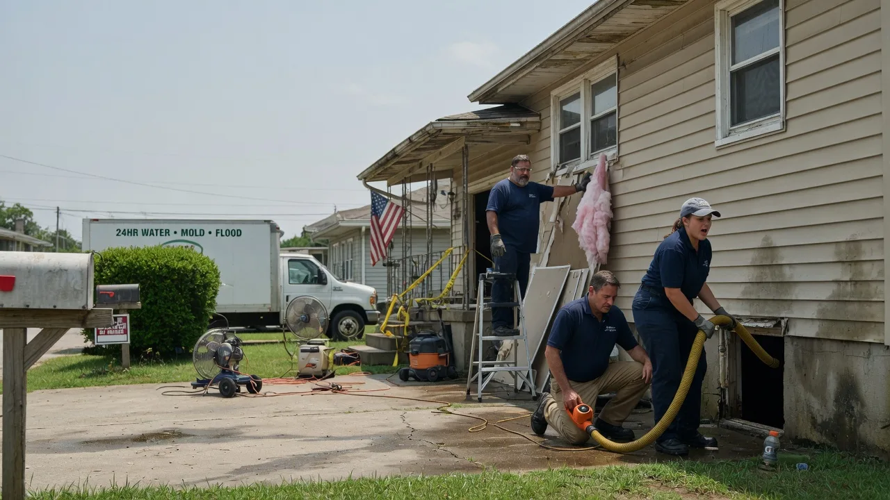 Water Damage Repair in Maury City, TN near me